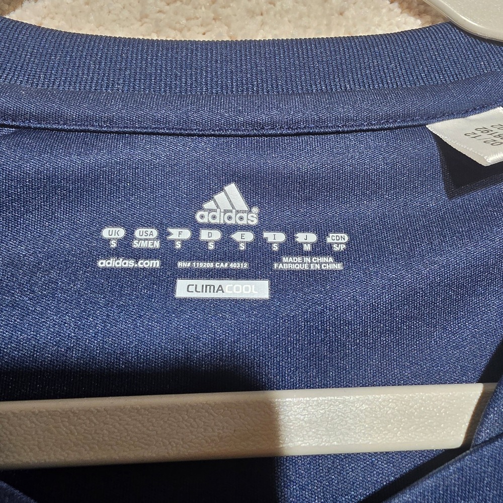 Adidas Sporting Kansas City MLS Ivy Funds ClimaCool Soccer Jersey Mens Small - Picture 9 of 13